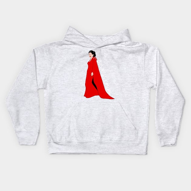 Dress For The Job You Want! Kids Hoodie by Illustrating Diva 